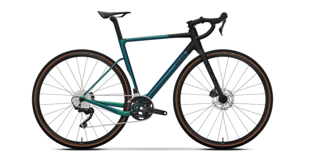 Vélo gravel Adris le vadrouille s2 shimano grx400 10v vert jade Hover Image